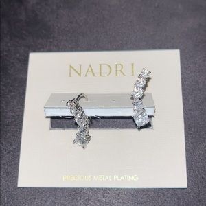 Nadri climber earrings. Brand new.